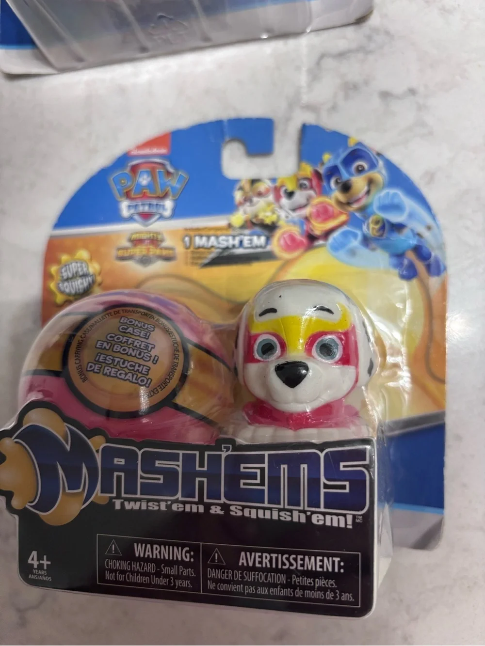 Paw Patrol Mashems Collectible Figure Duo - Marshall & Chase + Bonus Cases